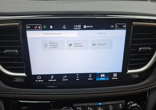 Chrysler Pacifica cena 271000 przebieg: 26167, rok produkcji 2022 z Słubice małe 781